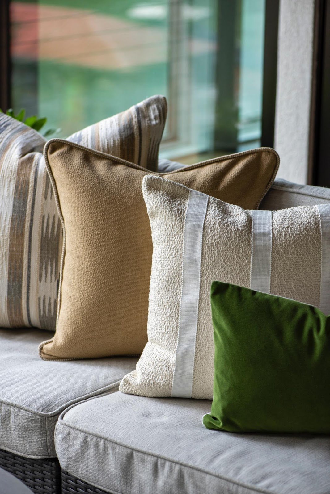 Geometric Pillows